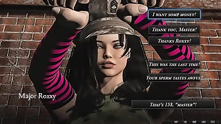 3D Futadom Game - Shemale fucks malesub throat until she cums in his mouth! Femdom New Zealand urban area MANTIS !